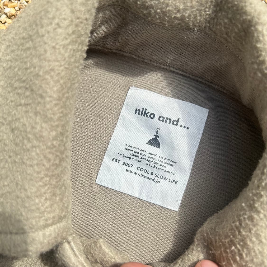 니코 엔드(Nico and..) 울 셔츠 자켓 상품이미지4
