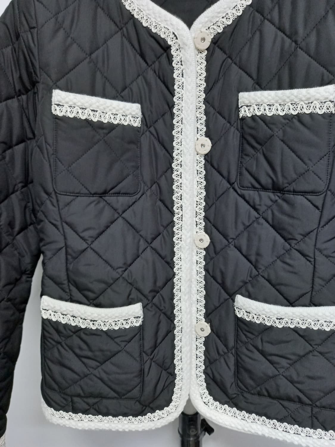 샤틴 춘추동 퀄팅 누빔 경량패딩 55.44 상품이미지6