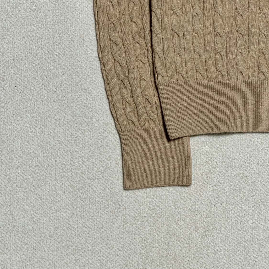 라코스테 여성 케이블 크루넥 가디건 상품이미지4