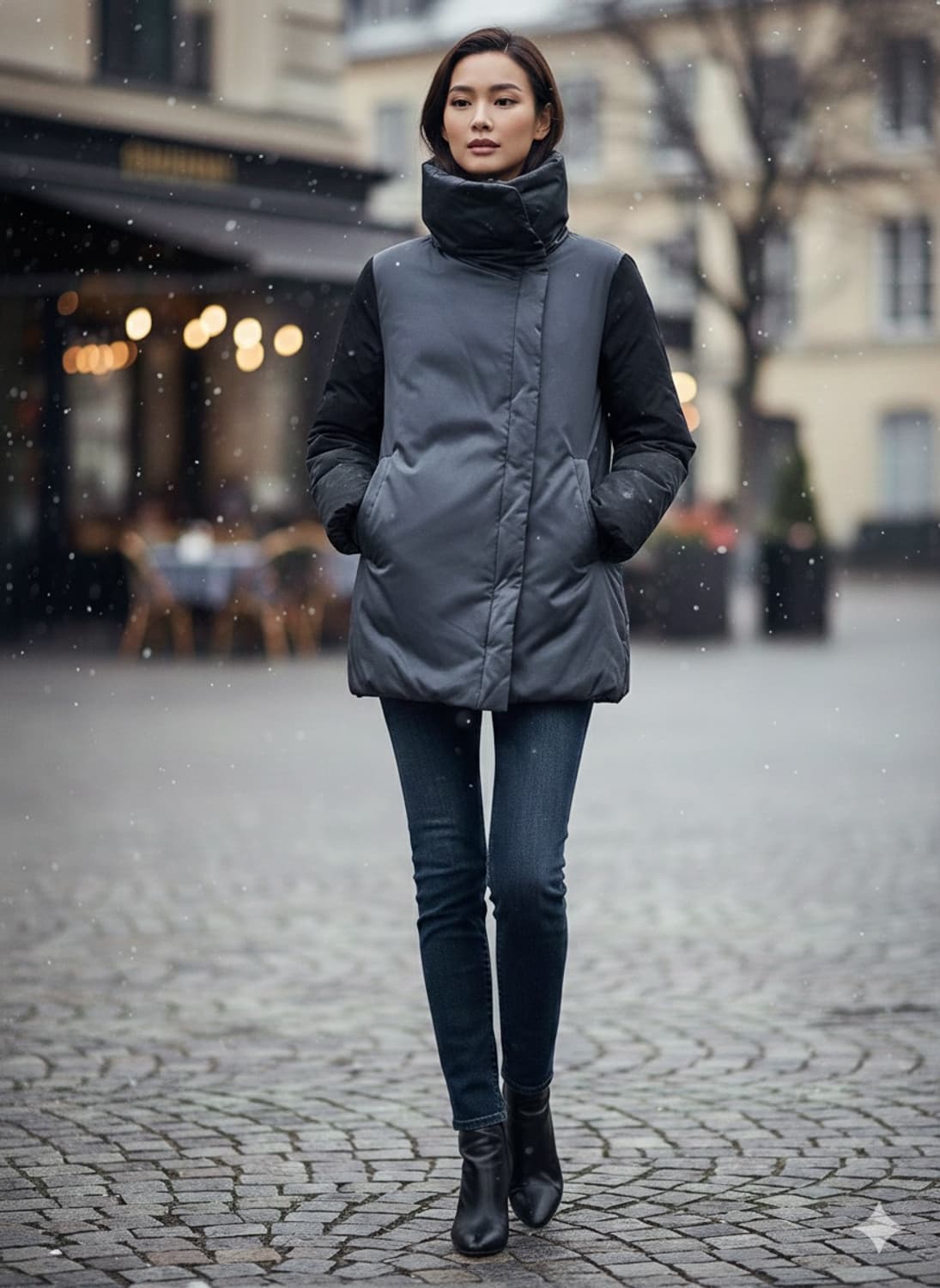 띠어리(Theory) 브리올라 숄 칼라 패딩 코트 상품이미지1