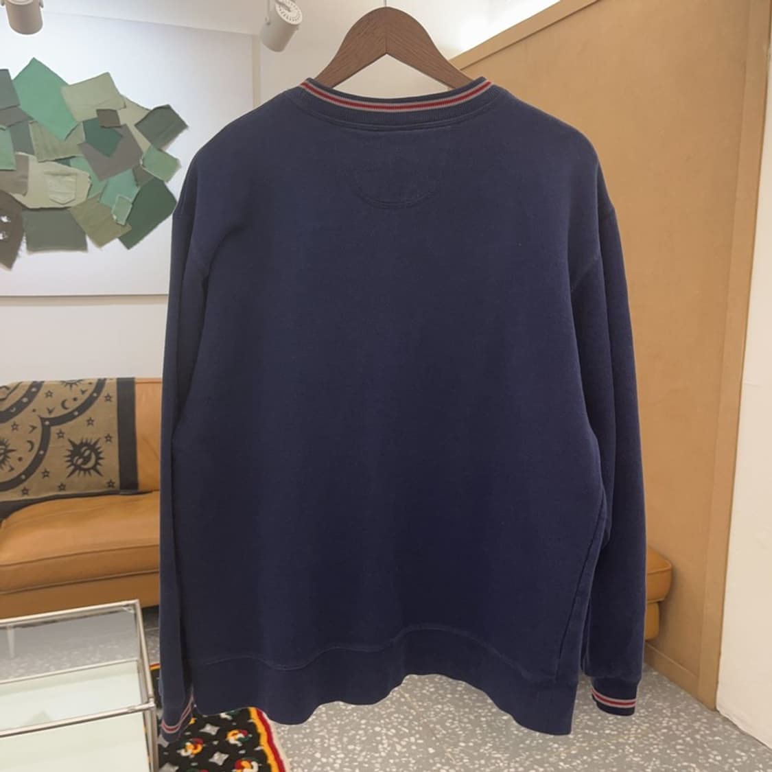 디즈니 푸우 유니크 희귀 키치 자수로고 맨투맨 C07407 상품이미지4