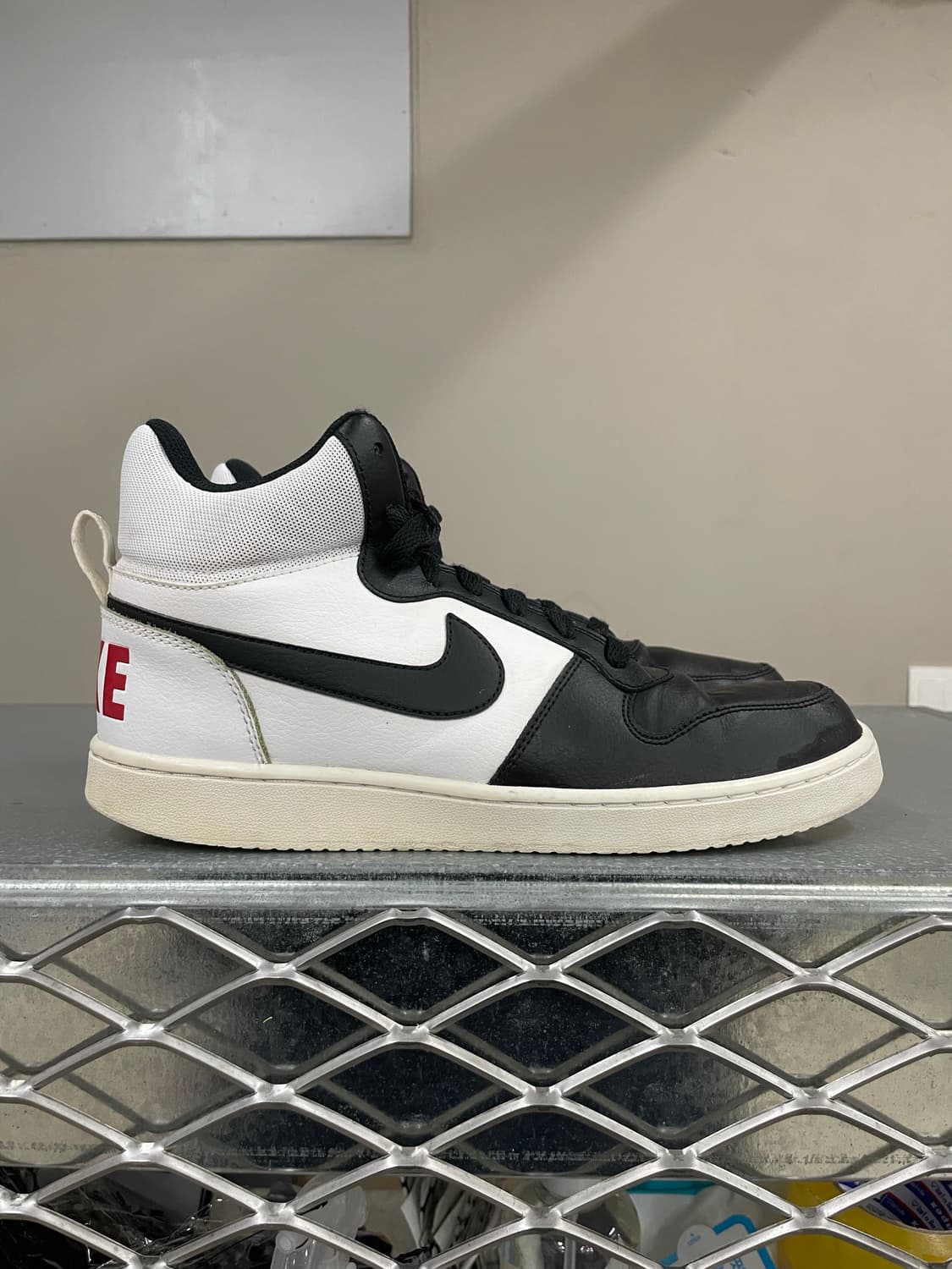 나이키 코트 버로우 미드 화이트 레드 블랙 270 상품이미지4