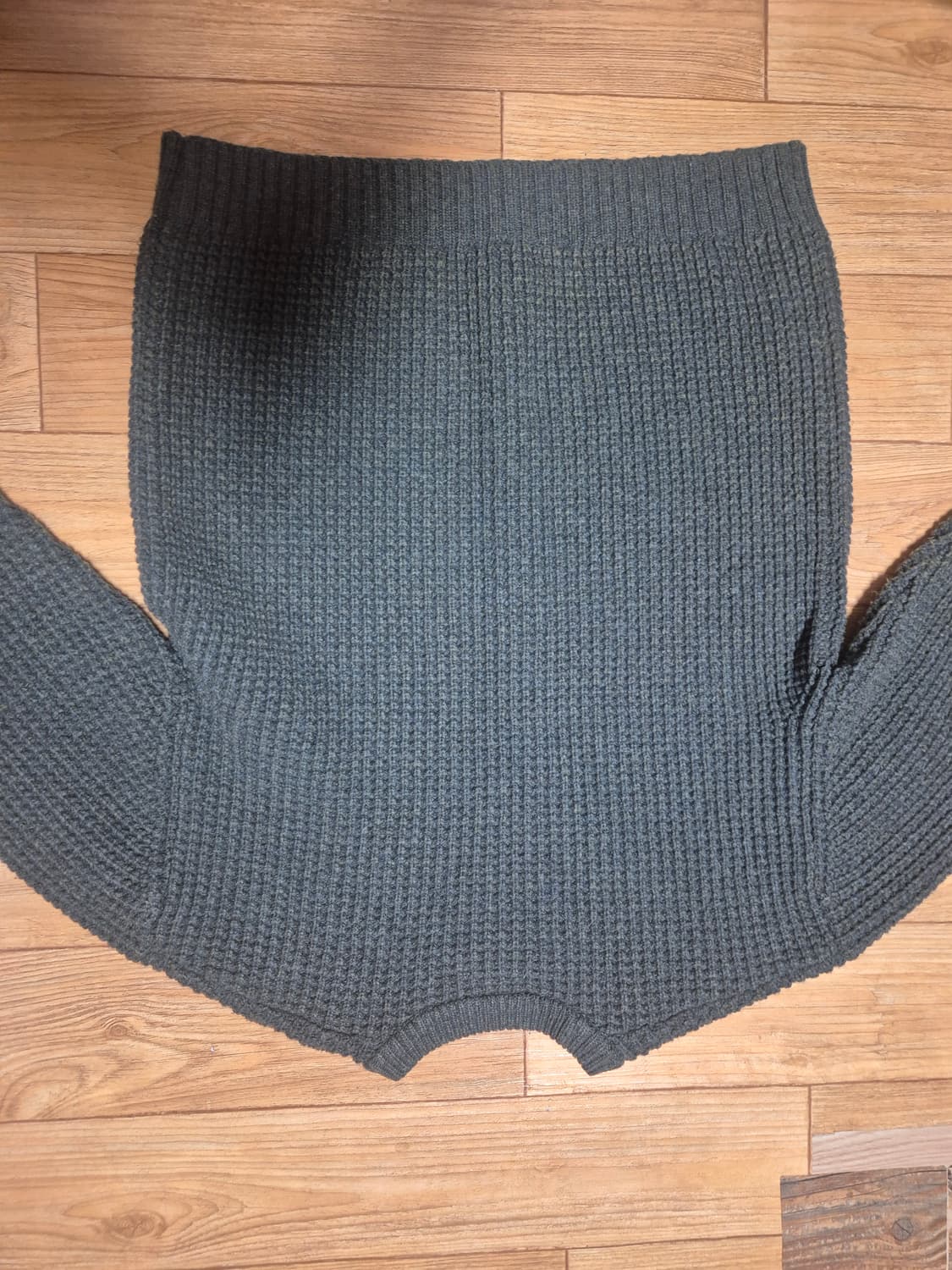 에스피오나지 와플 니트 올리브 상품이미지4