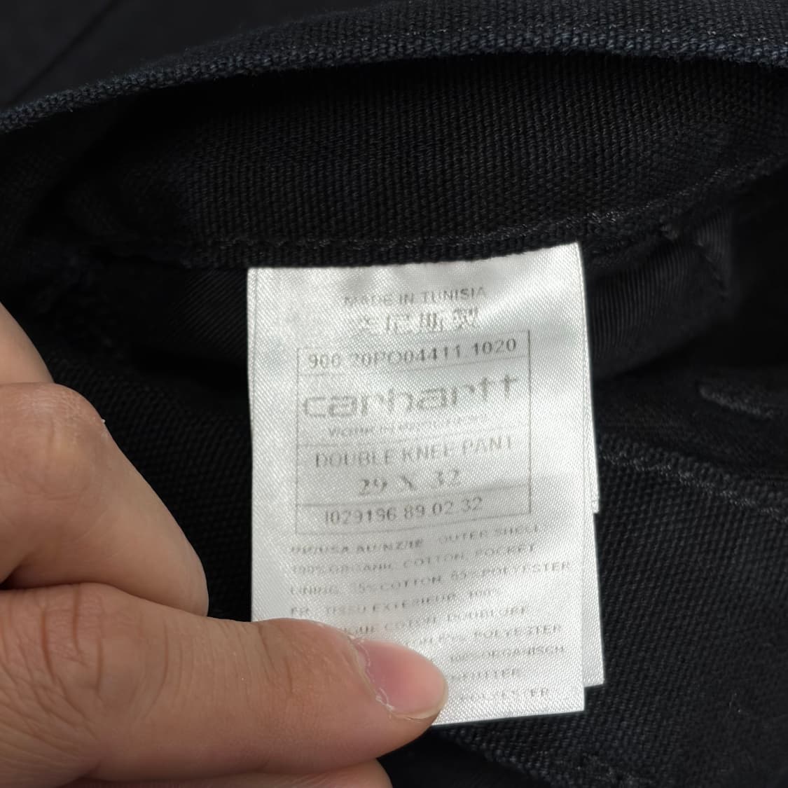 칼하트 WIP 더블니 29X32 상품이미지6