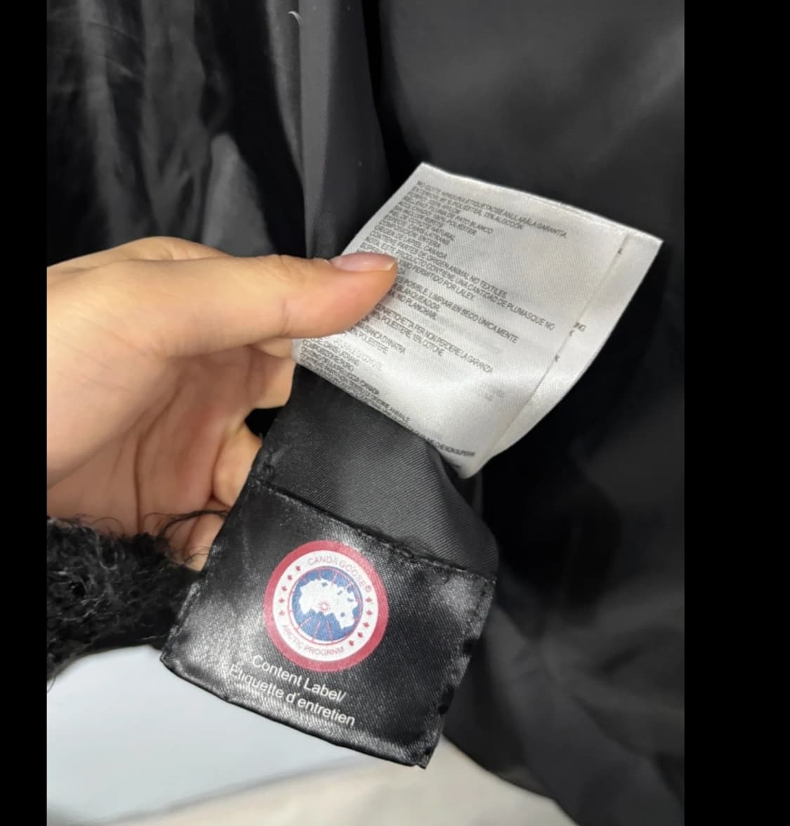 캐나다구스 블랙 패딩 ~55반 상품이미지10