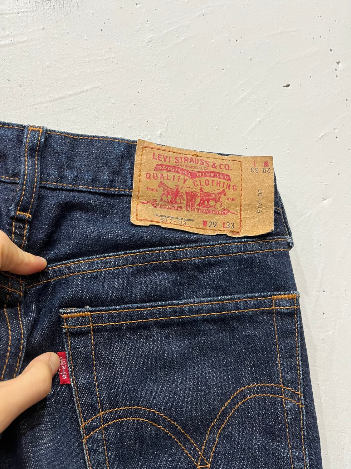 00s 리바이스 517 데님팬츠 28 상품이미지3