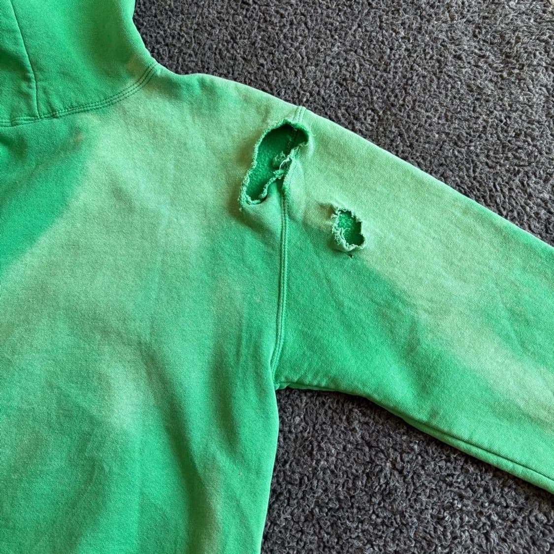 80s super faded  russell hoodie 미제 상품이미지6