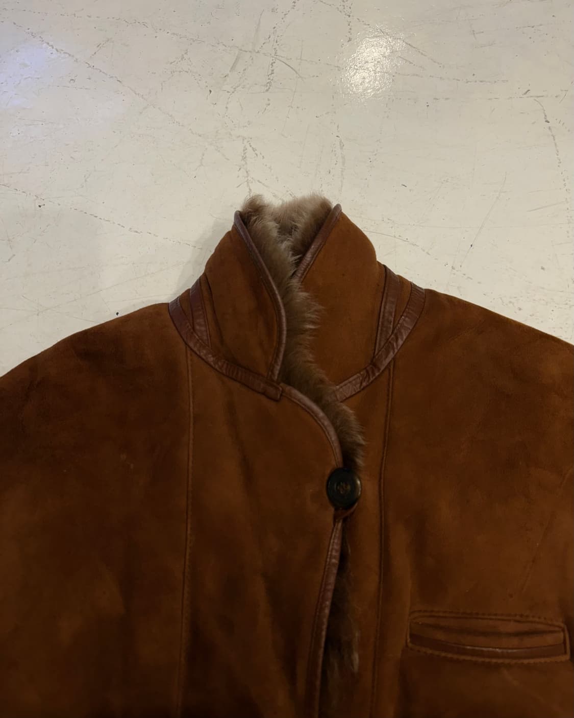 90s beLFormo Sheepskin fleece Mustang 상품이미지6