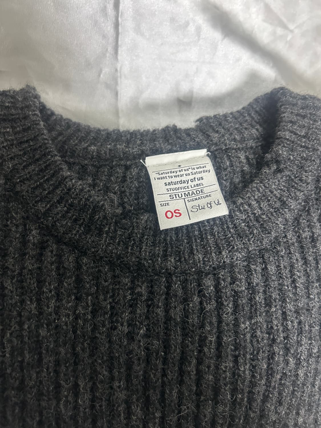 (새상품) STU 디스트로이드 니트 상품이미지3