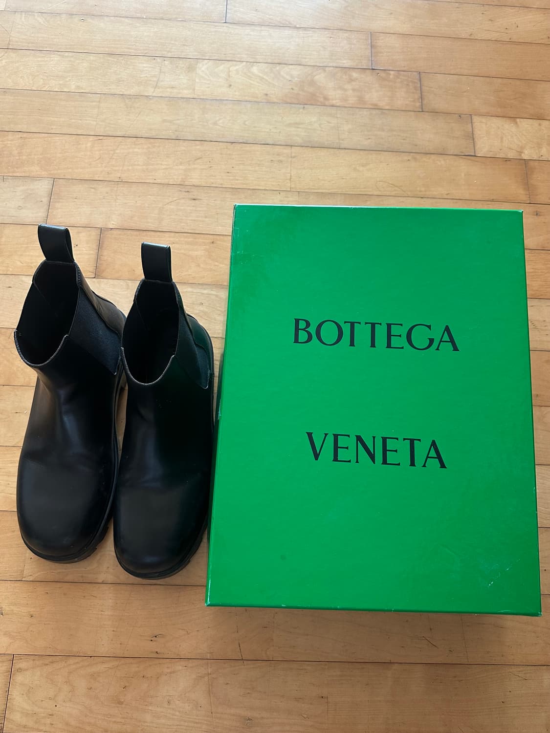 보테가베네타 시부야 카프 앵클부츠 43 상품이미지2