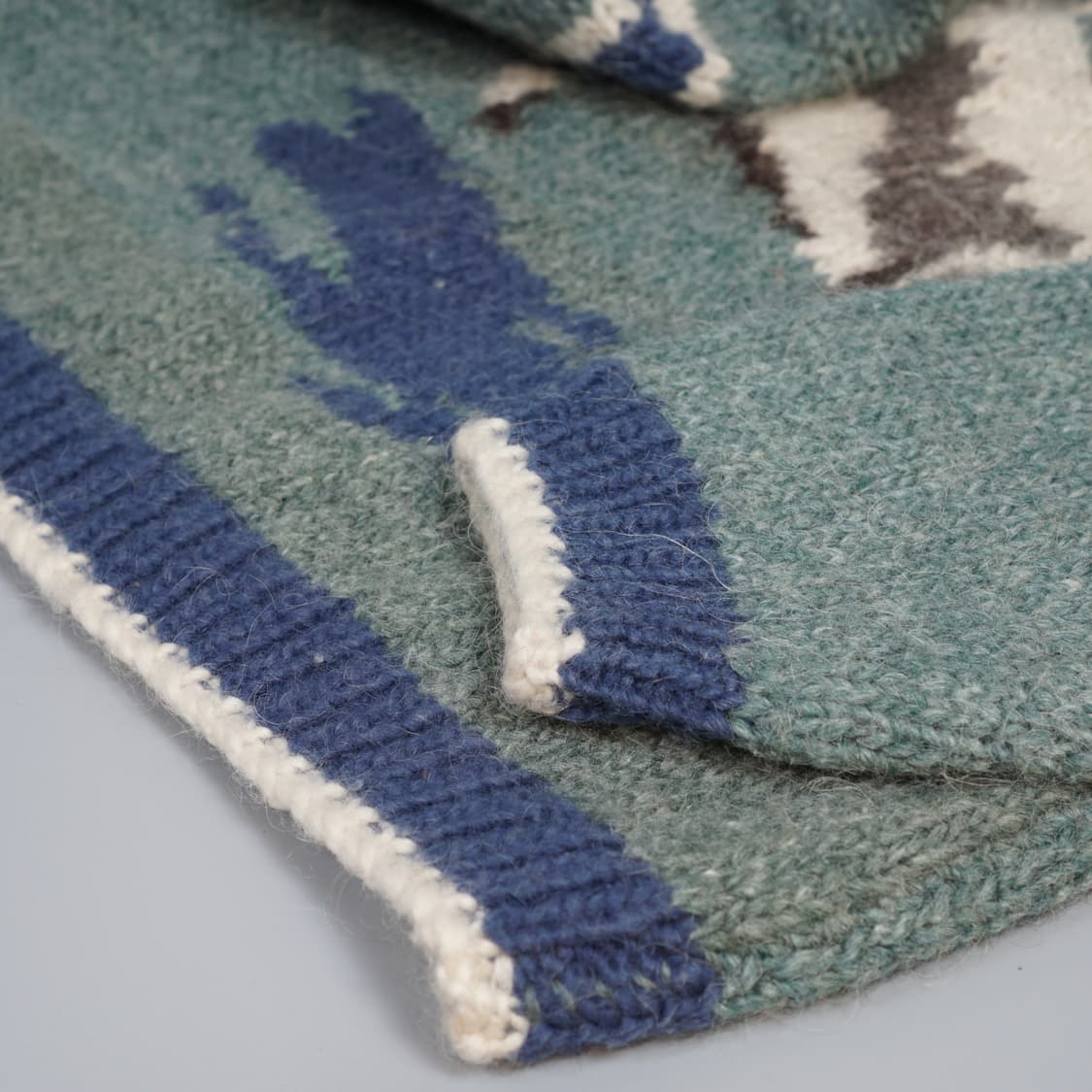 캐나다 Turtle 퓨어 울 핸드메이드 니트 상품이미지6