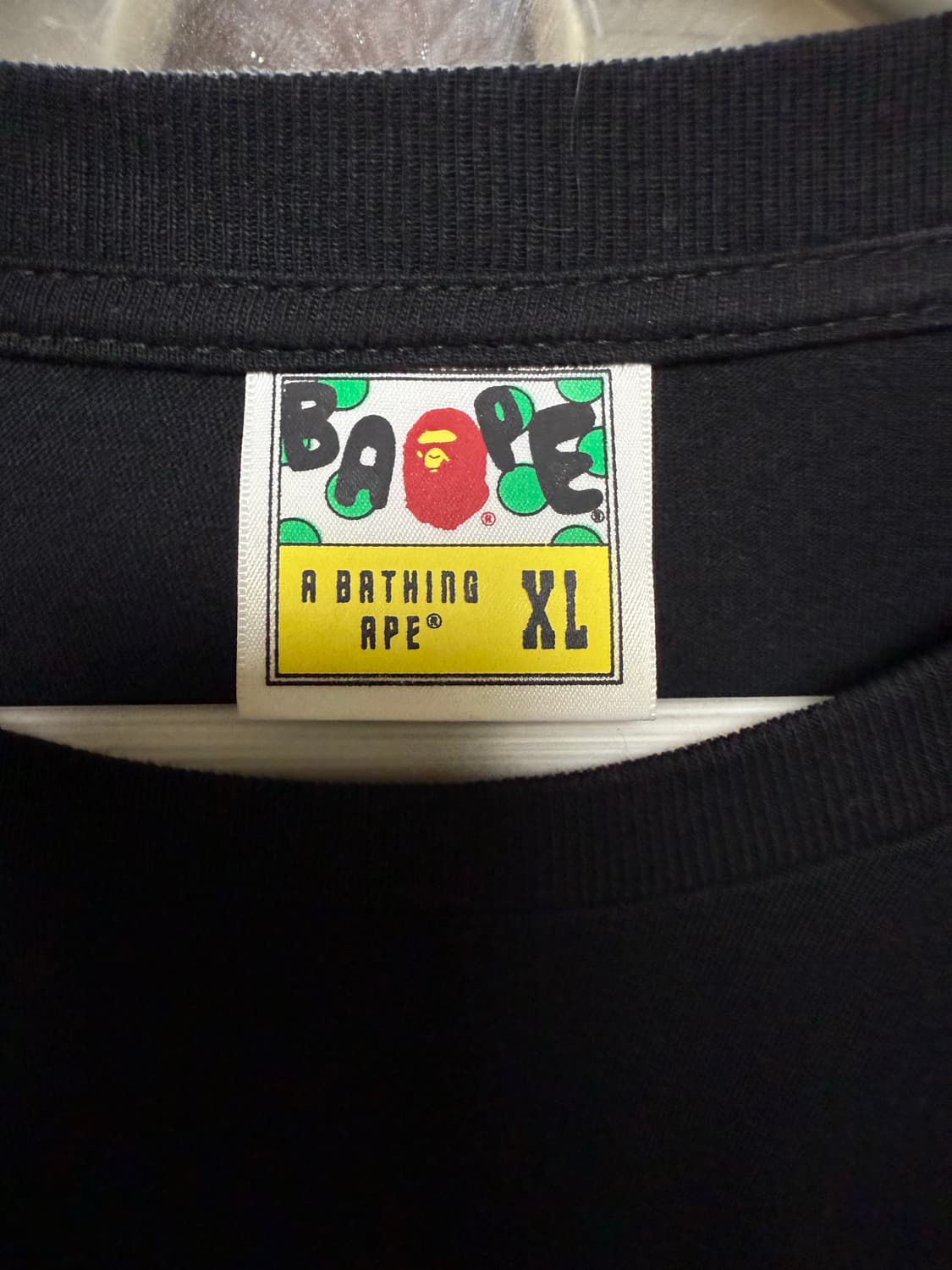 베이프 재팬 롱슬리브 xl 상품이미지3