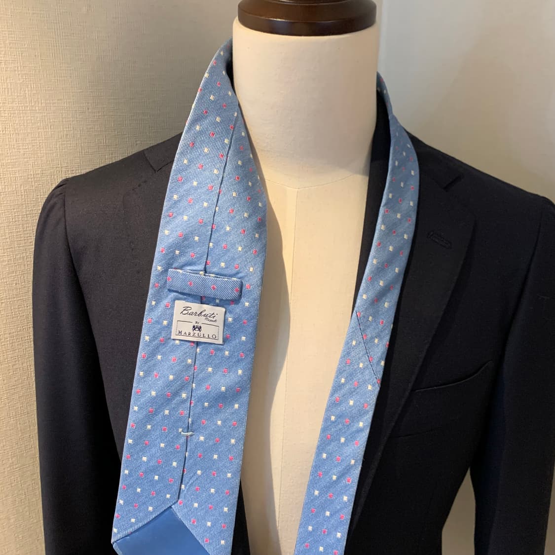바르바티 나폴리(Barbati Napoli) 100실크 자카드 명품넥타이 상품이미지2