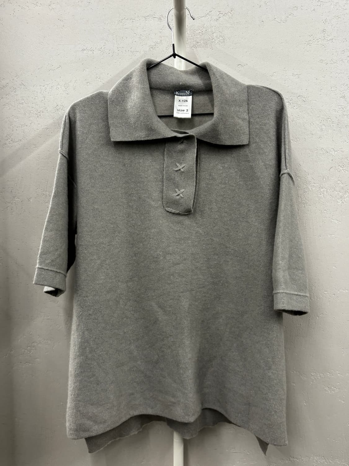 Kristensen DU NORD 캐시미어 폴로 셔츠 2 상품이미지2