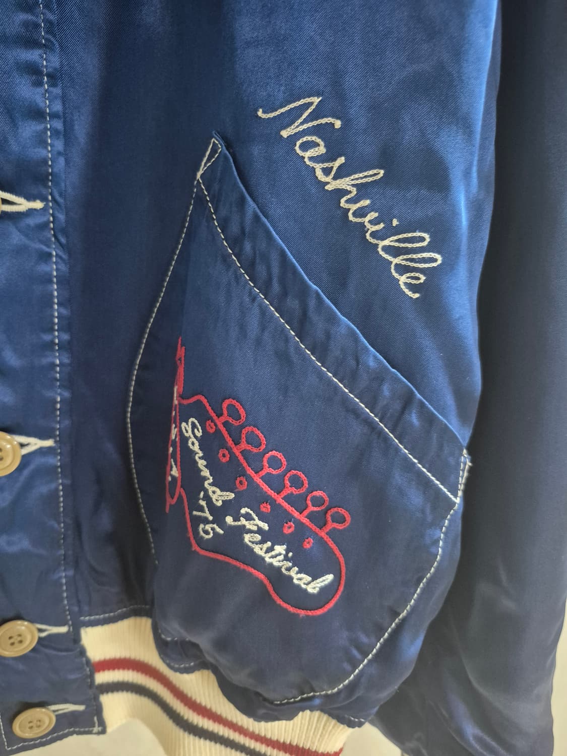 히스테릭글래머 SOUND FESTIVAL 자수 스카잔 (택없는 새상품) 상품이미지5