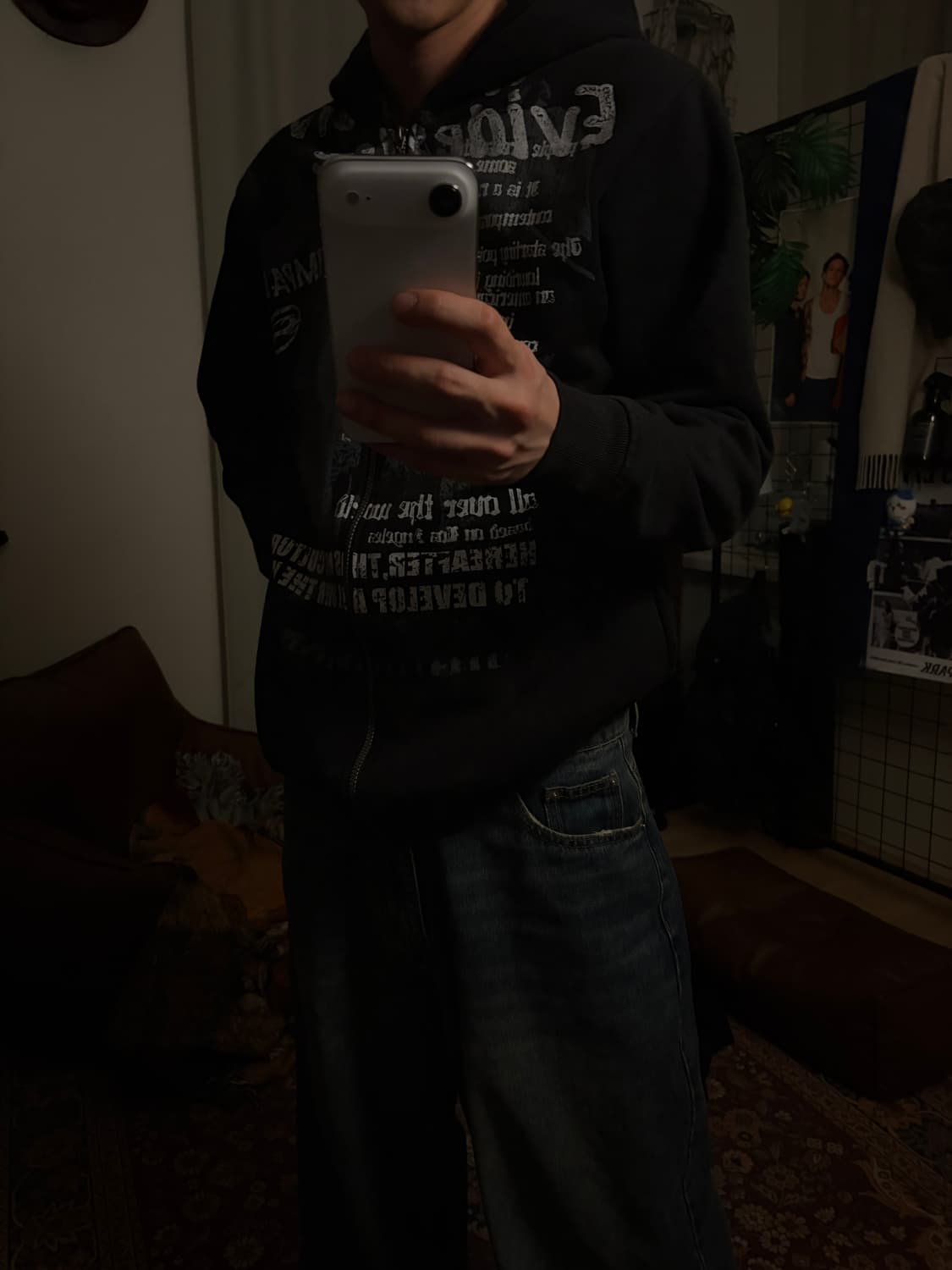 빈티지 후드집업 상품이미지2