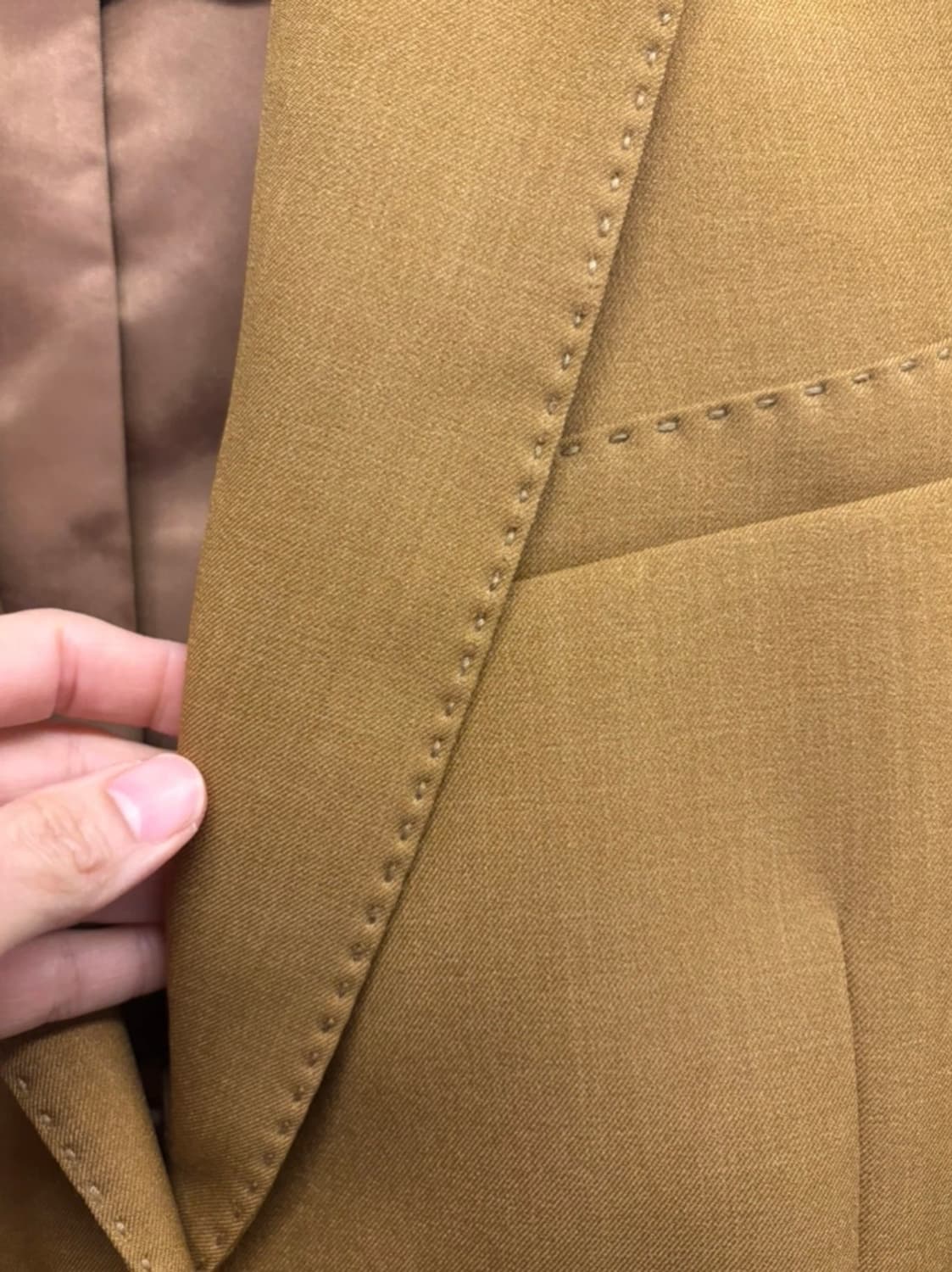 스튜디오 톰보이 옐로우 테일러드 자켓 상품이미지5