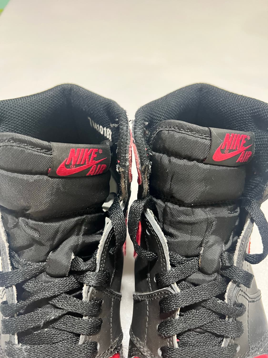 [250] 에어조던1 하이 OG 브레드 2016  상품이미지5