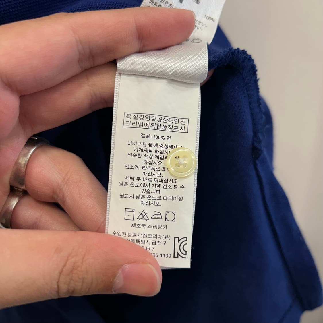 폴로 랄프로렌 커스텀핏 PK 빅포니 반팔 카라티 상품이미지4
