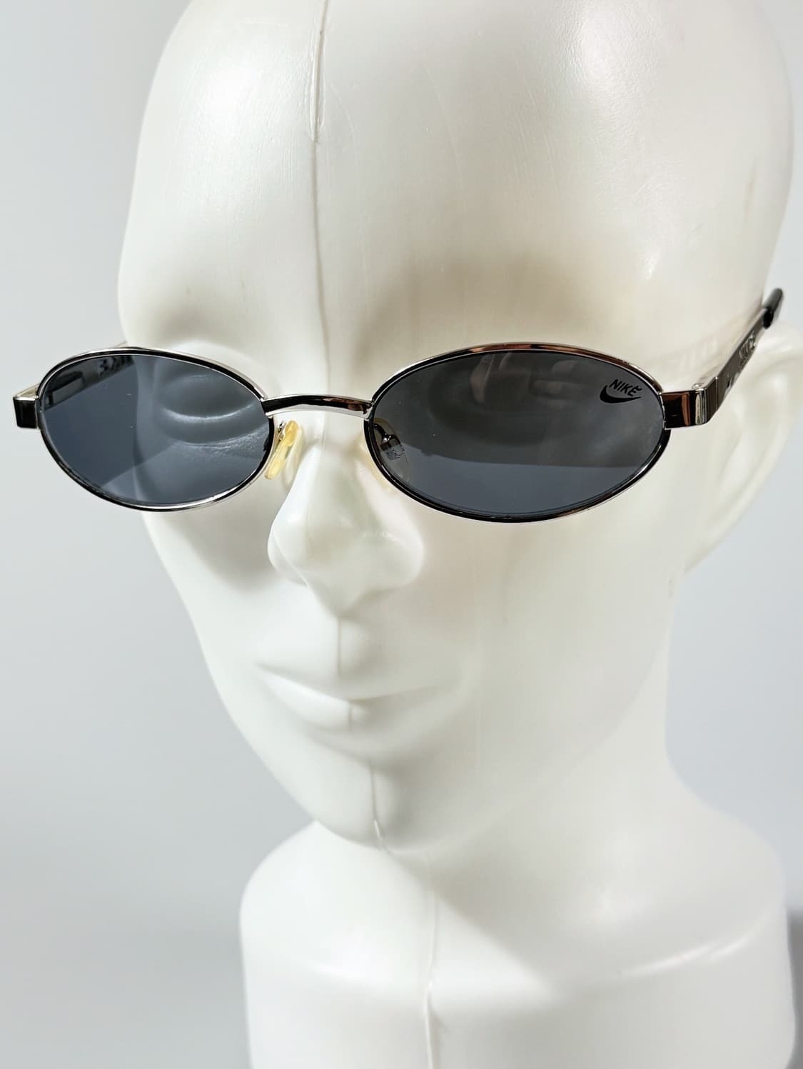 90s 나이키 실버 슬림 와이드 라운드 빈티지 선글라스 상품이미지8