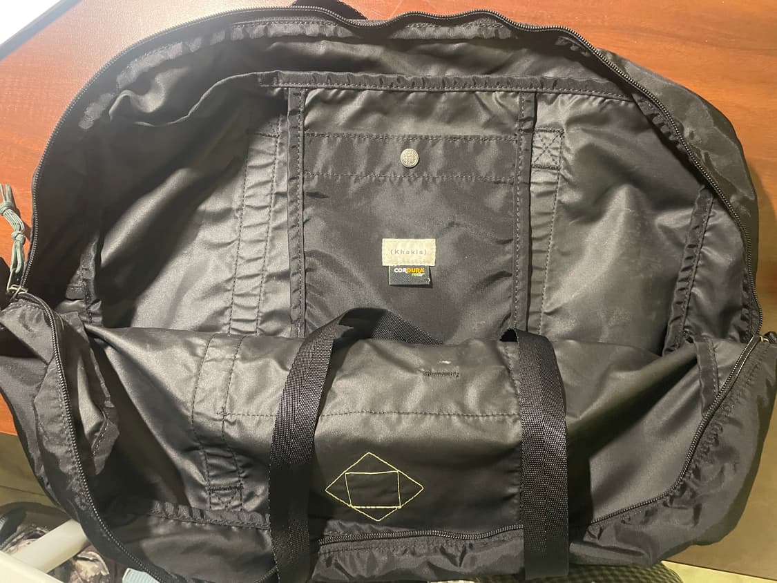 KHAKIS L.W tote bag black 상품이미지3