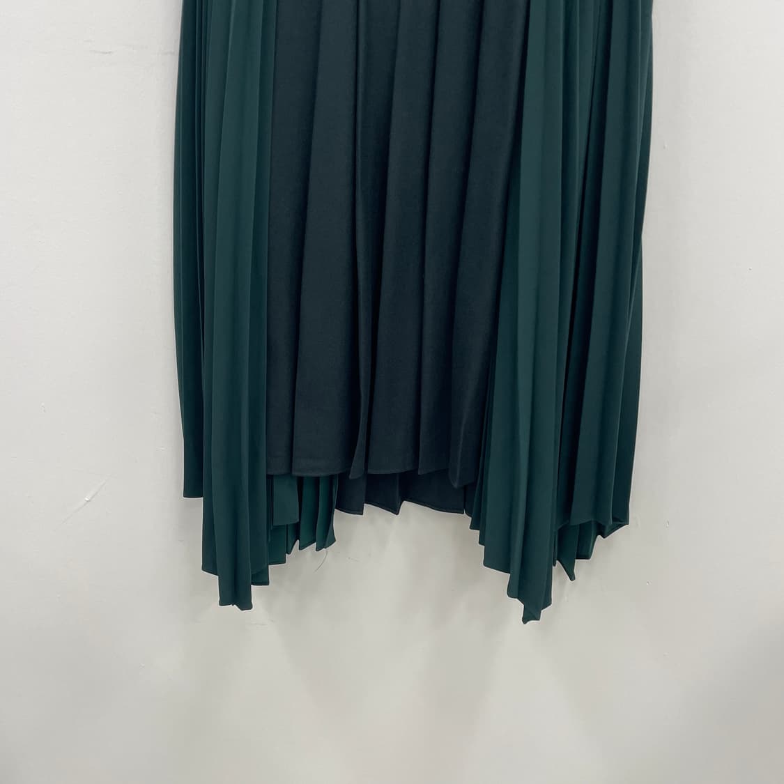 준지 비대칭 언발란스 플리츠 롱 스커트 상품이미지4