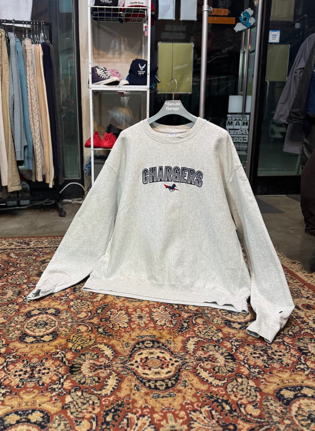 챔피온 리버스위브 맨투맨 스웻 셔츠 "XXXL" (516) 상품이미지1