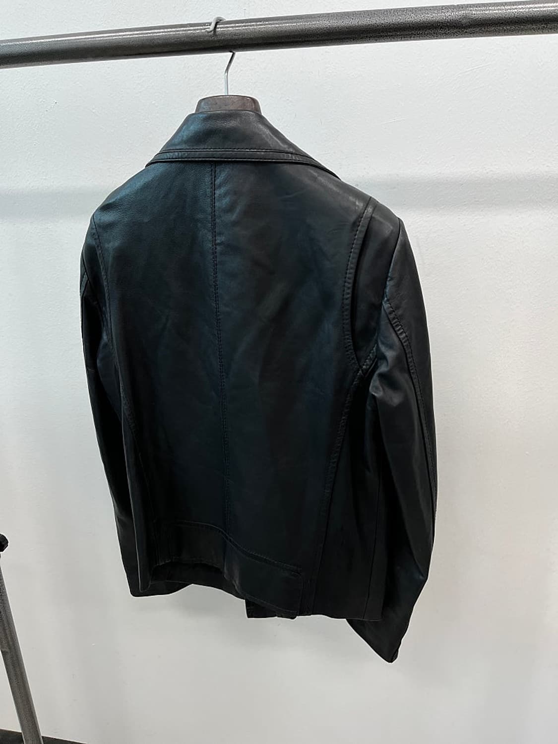 100) 타임 양가죽 라이더자켓  상품이미지7