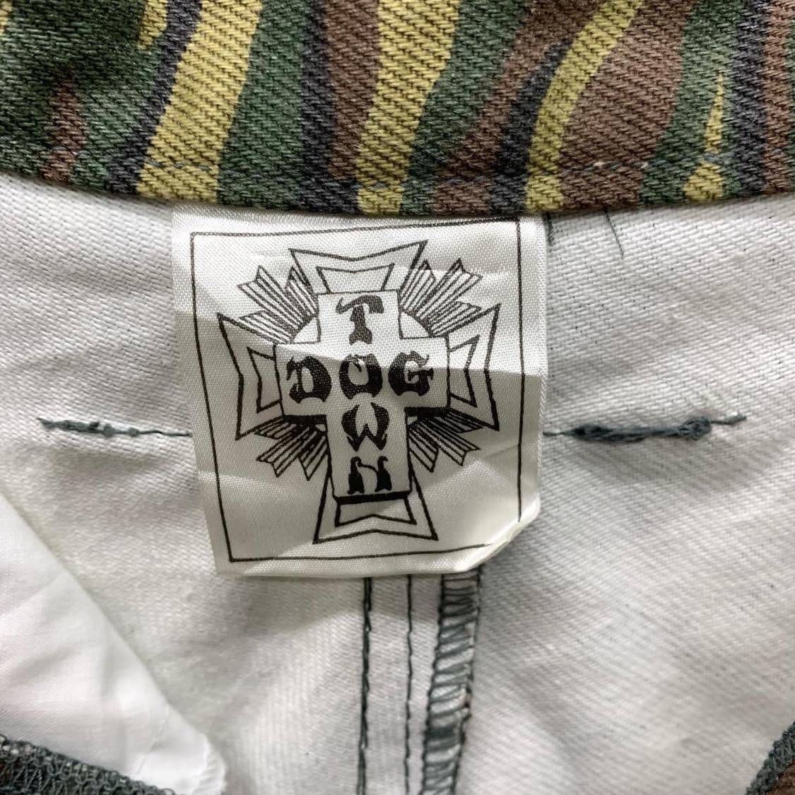 독타운 카모 밀리터리 빅 오버 하프팬츠 상품이미지7