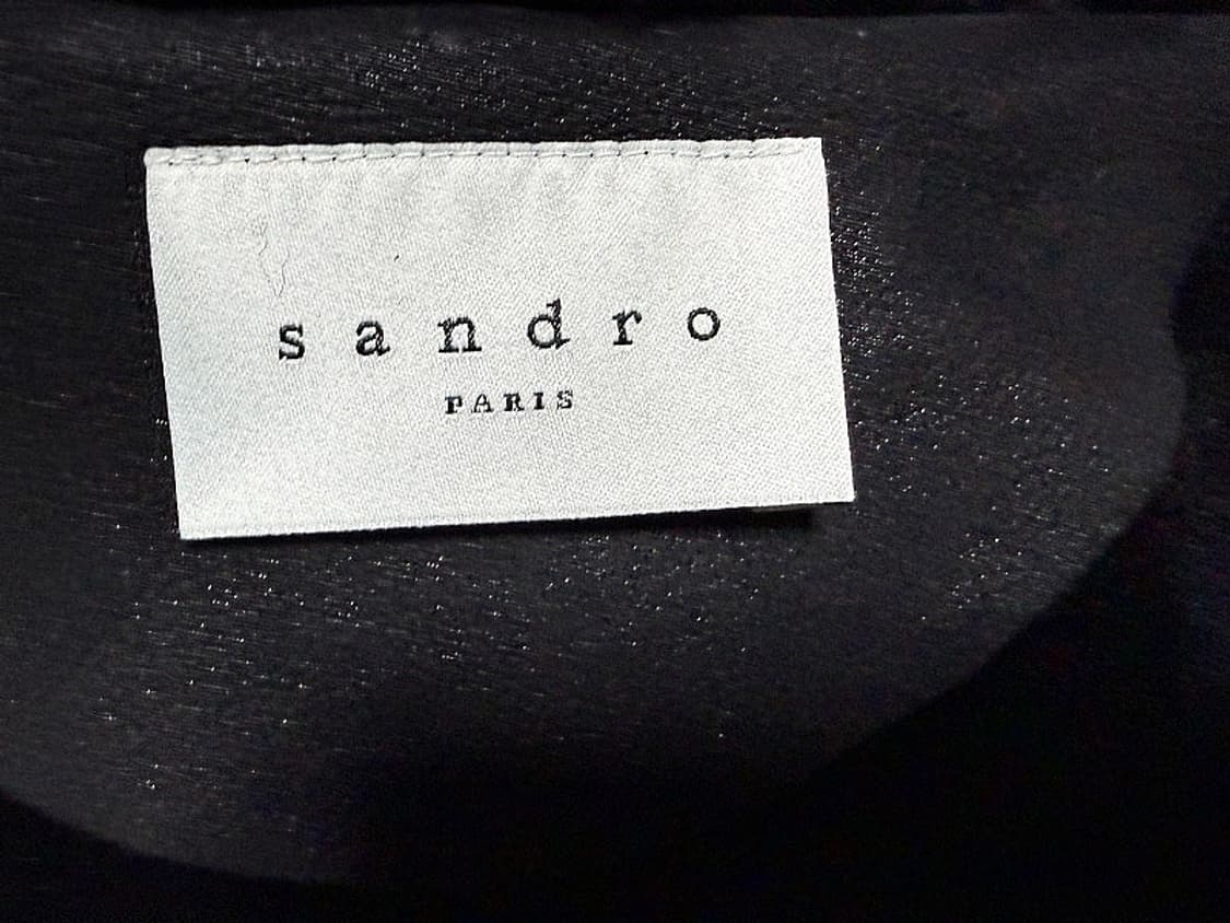 산드로 가죽 무스탕 자켓 여성용 95호 66사이즈 상품이미지4