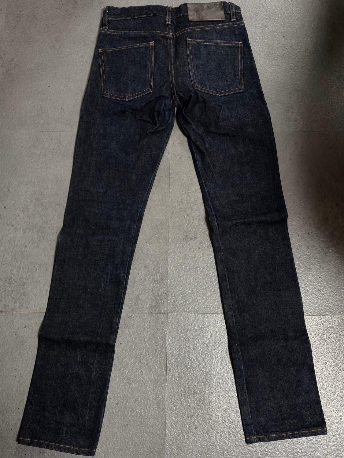 네이키드앤페이머스 딥인디고셀비지 스키니가이 30사이즈 상품이미지3