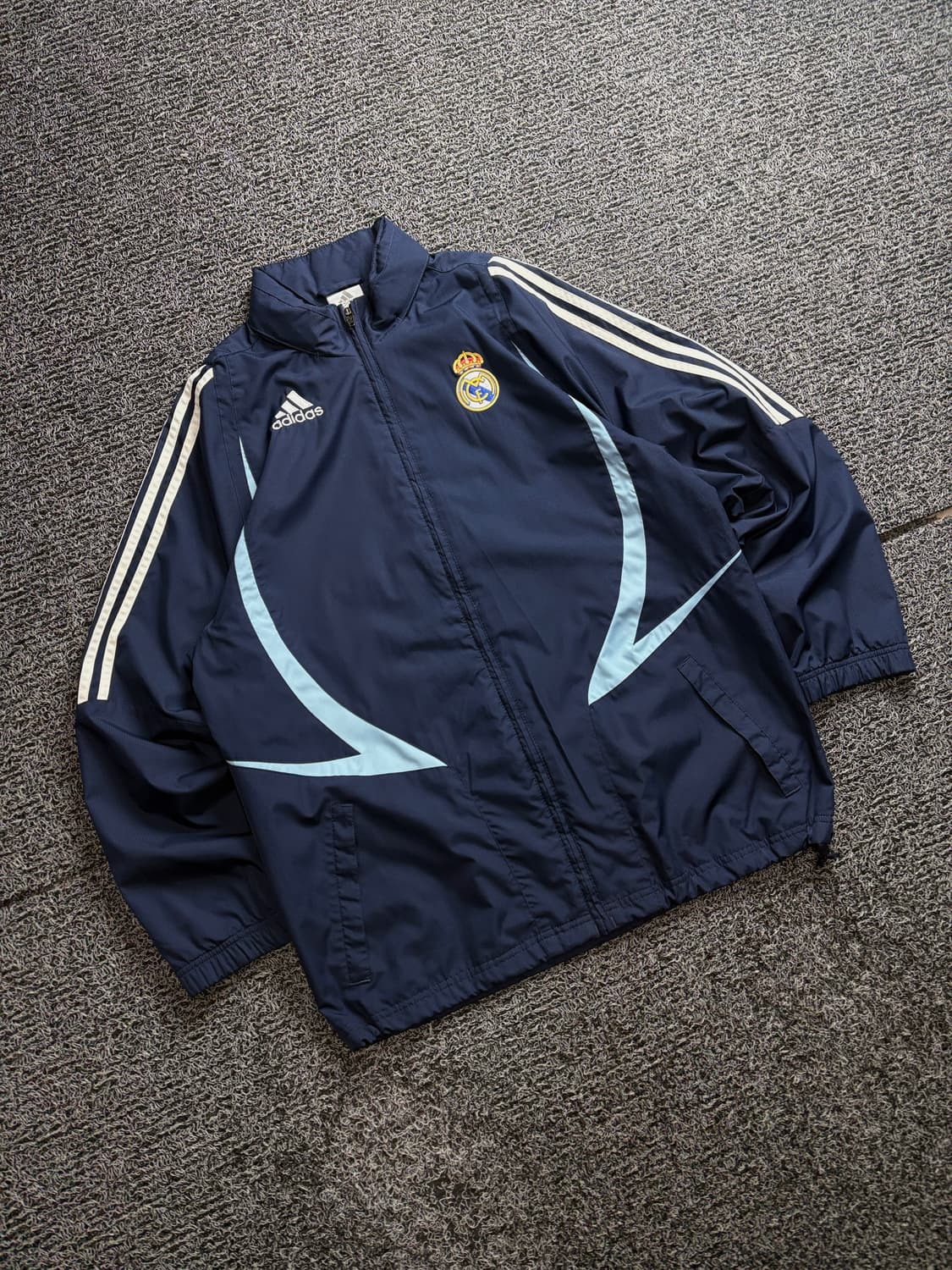 00s 아디다스 레알 마드리드 레트로 우븐 트랙 자켓 2686 상품이미지1