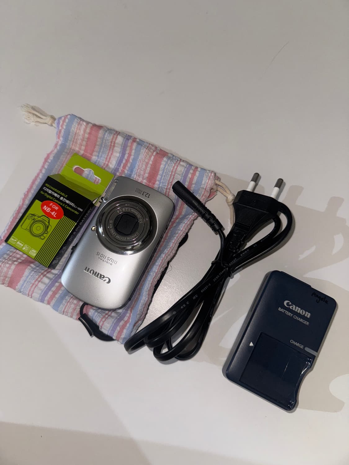 카리나,인플루언서 김다빈 디카 캐논 익서스 110 IS (구성품O,민트급 상품이미지4