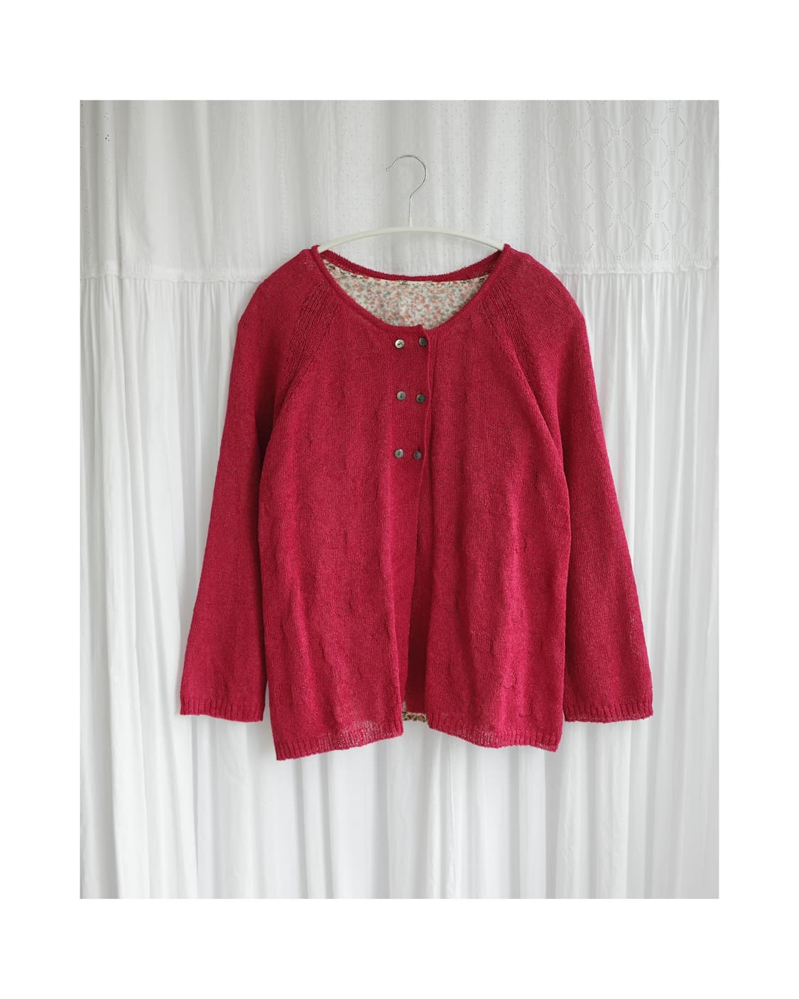  My always red cardigan 상품이미지2