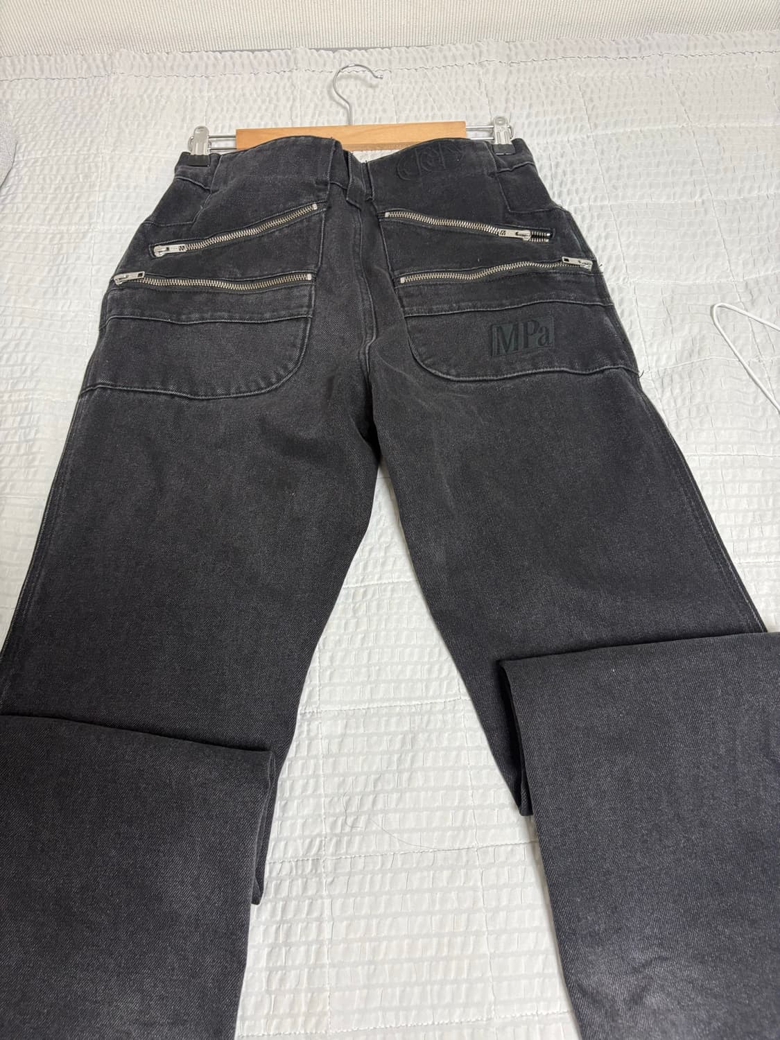 MPa SPLIT POCKET PANTS (BLACK) SIZE: S 상품이미지3