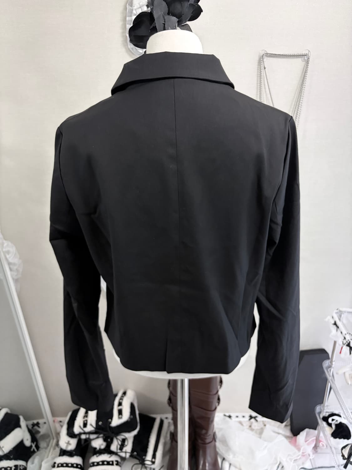 리본 크롭 블레이저 상품이미지6