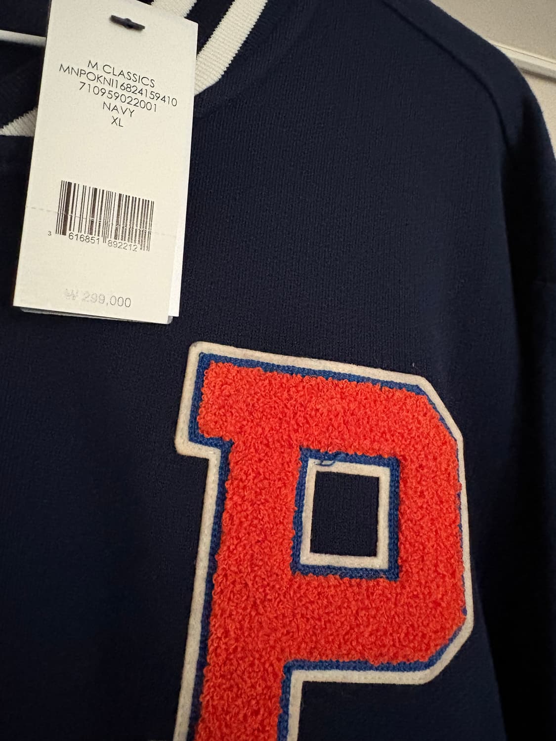 폴로 베이스볼 자켓 XL [새상품] 상품이미지3