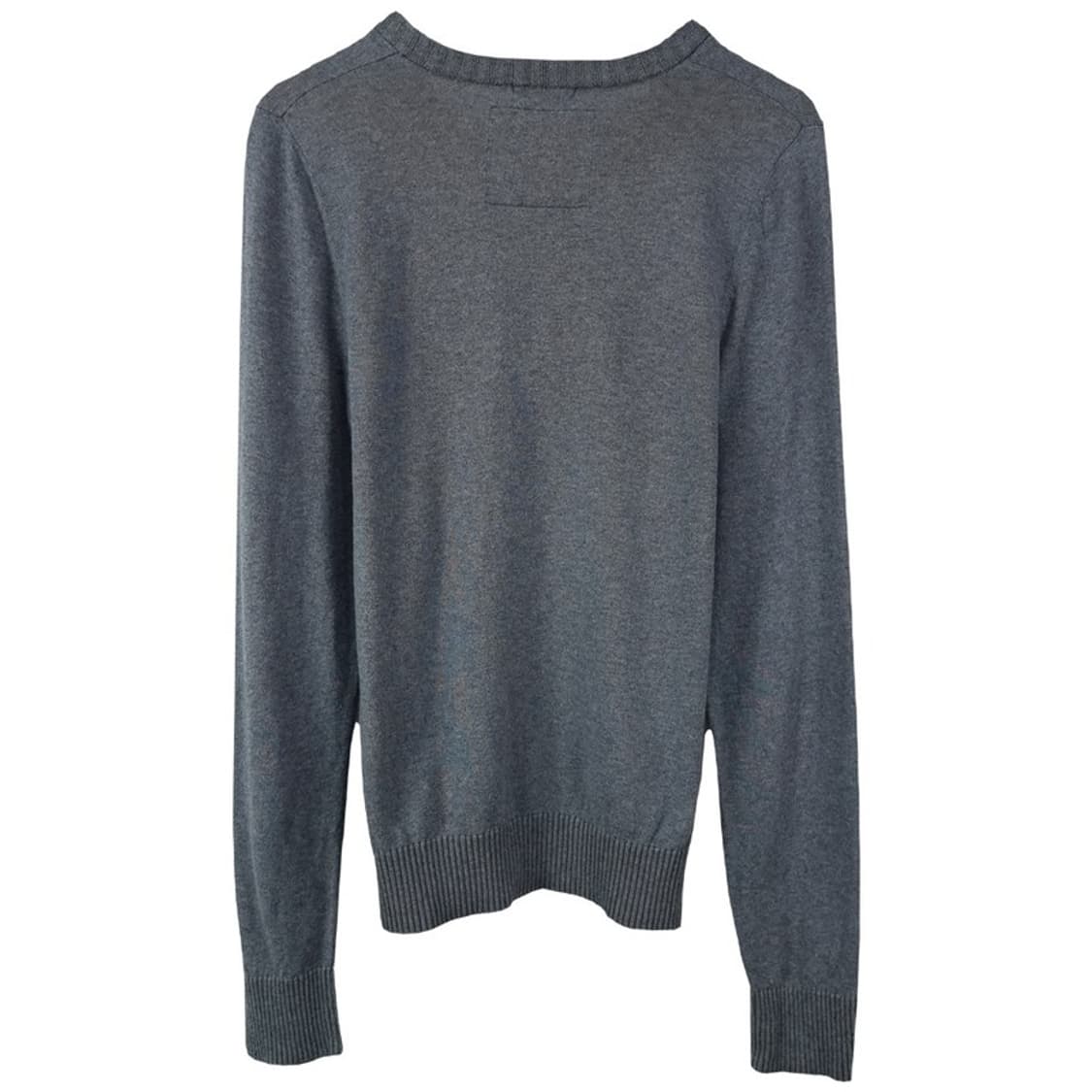 [아베크롬비] 로고 자수 브이넥 니트 그레이 M19922 상품이미지3