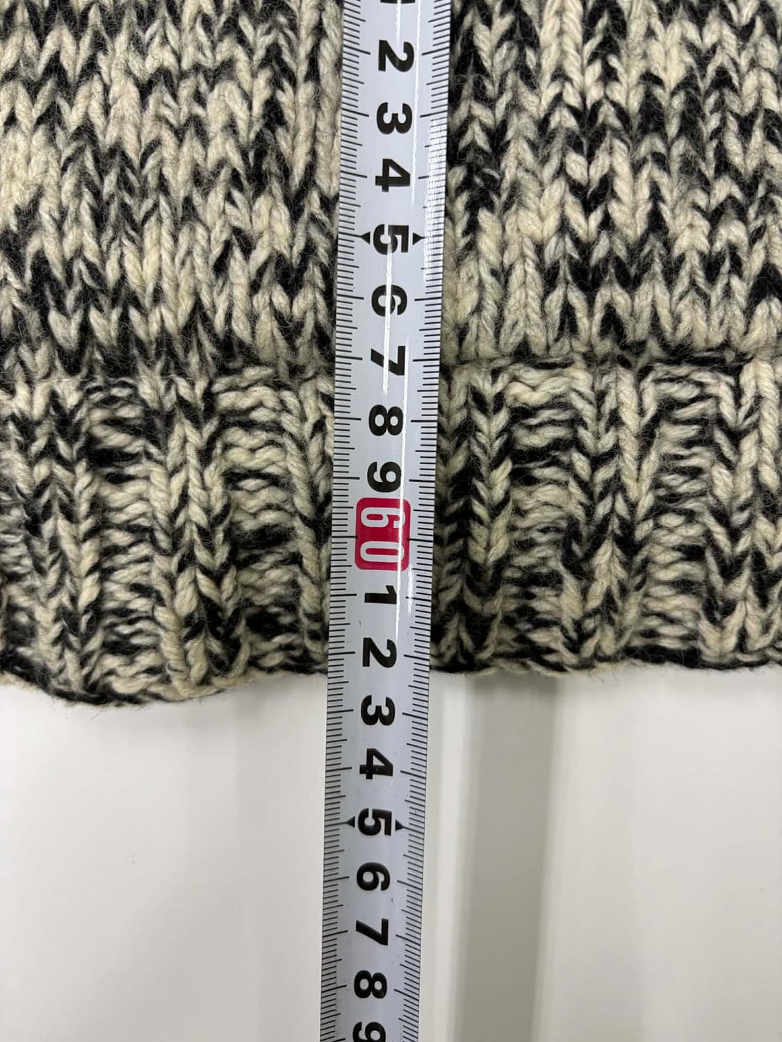 일본빈티지 노르딕 울 니트 집업(L) 상품이미지6