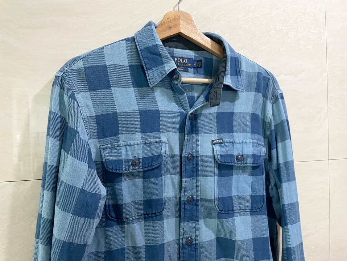 폴로 / 플라넬 체크 셔츠, 남성 셔츠 / S(95) 상품이미지2