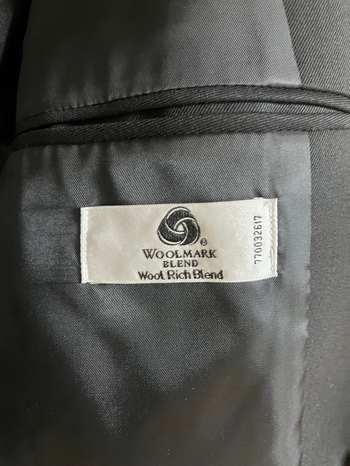 던스트 히든 버튼 울 블레이저 블랙 상품이미지5