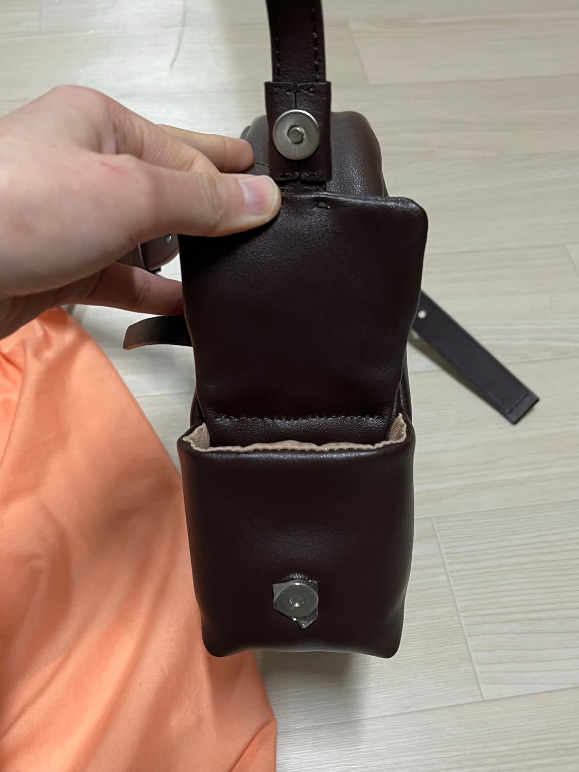 🏷️ 아니 AHNI 클라우드 숄더 백 / 레드브라운 상품이미지7