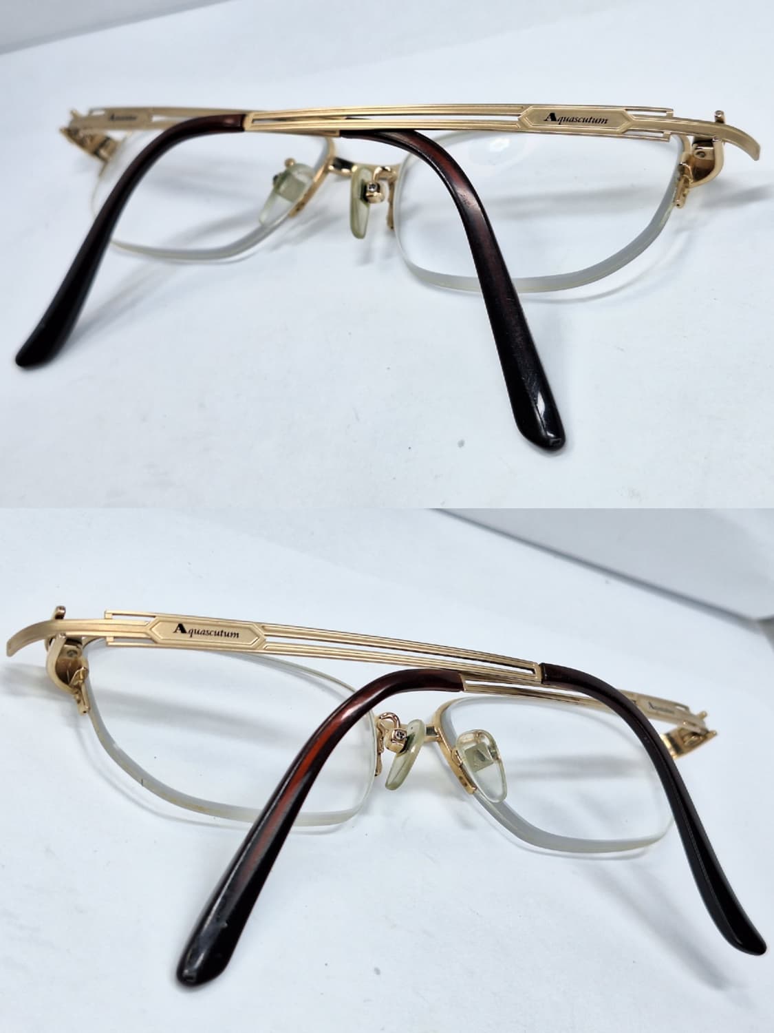 아쿠아스큐텀 Aquascutum Ti-p AQ-2015 반무테 안경 영국 상품이미지2