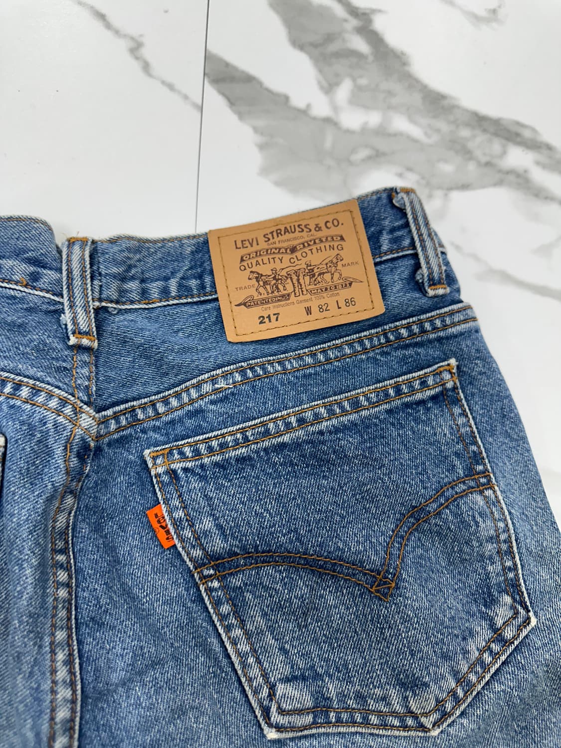 Levi's 리바이스 217 오렌지탭 컷오프 데님 상품이미지5