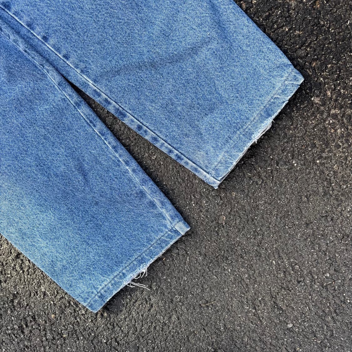 90년대 일본 리 투턱 데님 팬츠 상품이미지9