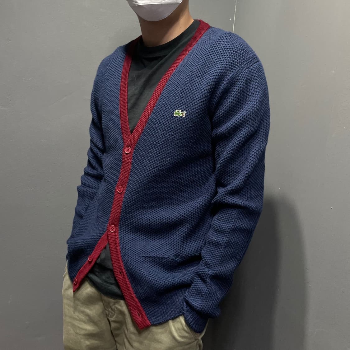 라코스테 베이직 가디건 상품이미지5