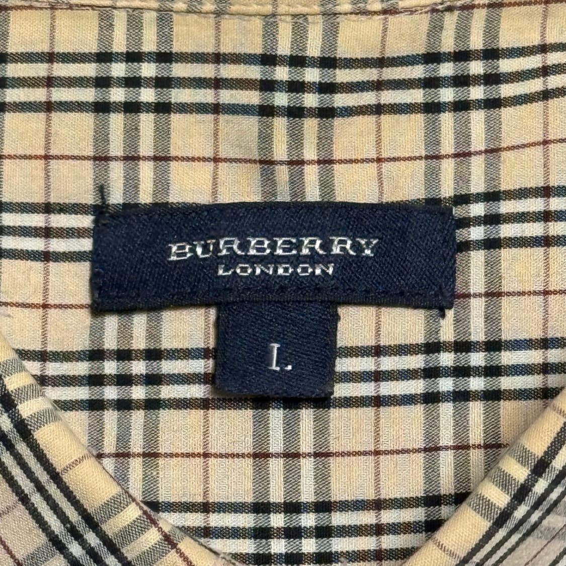 L 버버리 노바체크 셔츠 상품이미지4