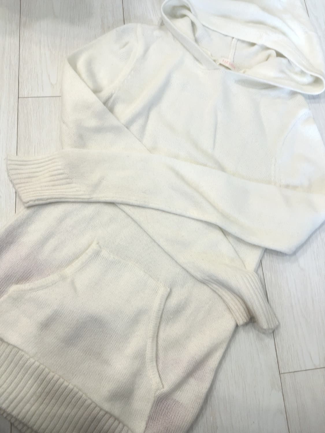 백아이보리 리즈리사 니트 미니원피스 상품이미지2