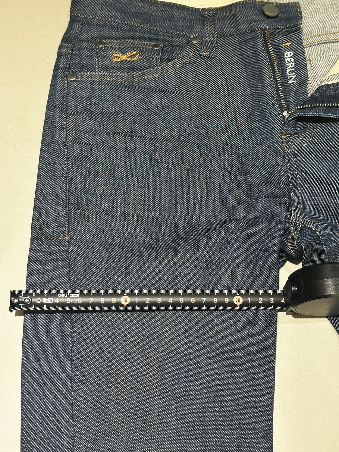 플랙진 베를린 생지 청바지 데님 팬츠 상품이미지5