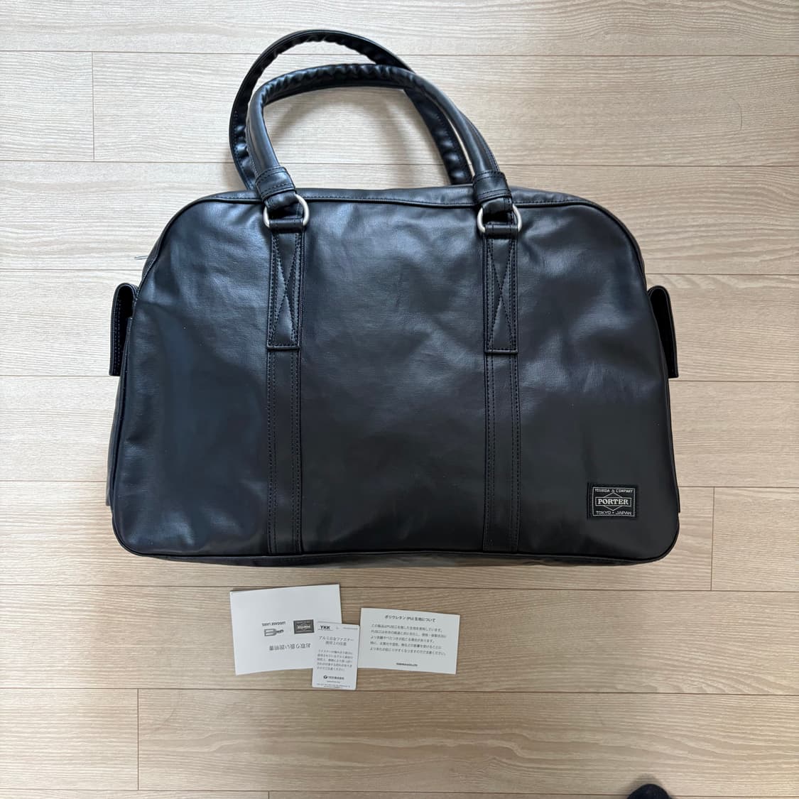 요시다포터 porter 보스턴백 더플백 블랙 라지 L (미사용에 가까움) 상품이미지1